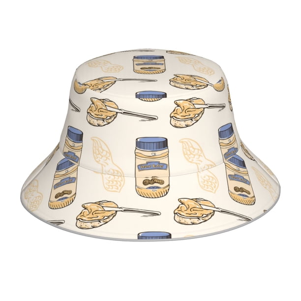 Balery Peanuts Sombreros para el sol para hombre y mujer, sombrero de pescador con UPF 50+