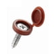 thumbnail image 3 of 100Pcs/Pack Hinged Screw Cover Folding Plastic Screw Snap Covers Self-Tapping Screws Caps-Qhzl, 3 of 5