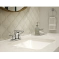 thumbnail image 2 of Identity 4" Centerset 2-Handle Bathroom Faucet with Drain Assembly in Polished Chrome (1.0 GPM), 2 of 2