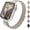 Starlight, variant on REQO for Apple Watch Band Series Ultra SE 8 7 6 5 4 3 2 1 38mm 40mm 41mm 42mm 44mm 45mm 49mm, Stainless Steel Slim & Thin Mesh Magnetic Clasp Strap Women and Girl Replacement Band for iWatch(38MM)