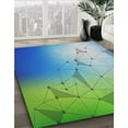 thumbnail image 2 of Ahgly Company Indoor Rectangle Patterned Green Novelty Area Rugs, 2' x 5', 2 of 6
