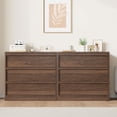 thumbnail image 6 of 3 Drawer Nightstand for Bedroom, 30in Tall Small End Side Table with Large Storage & Anti-Tip Design, Modern Bedside Table Organizer for Living Room, Entryway - Walnut, 6 of 7