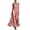 C1-Pink27, variant on Floral Print Maxi Dress For Women Halter Neck Sleeveless Empire Waist Flowy Chiffon Bridesmaid Sundress