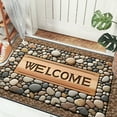 thumbnail image 5 of ​Simulation Vision Non-Slip Door Mat 31.5x47.24 Inch - Super Absorbent Polyester Floor Mat for Bathroom/Entryway, Multi-Color Anti-Fatigue Design, 5 of 6