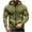 Army Green, variant on LUOGENLI Hoodies for Men Carhartt Dark Blue Men's Zip up Hoodie Casual Loose Fit Pullover Sweatshirt with Raglan Sleeves for Autumn Winter Comfort Hoodies for Men Pack of 3 Blue Size S