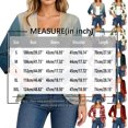 thumbnail image 6 of EANJE Women Christmas Graphic Open Front Cardigan, 3/4 Sleeve Loose Lightweight Shrug, Casual Printed Thin Knit Layering Top Dark Green L, 6 of 6