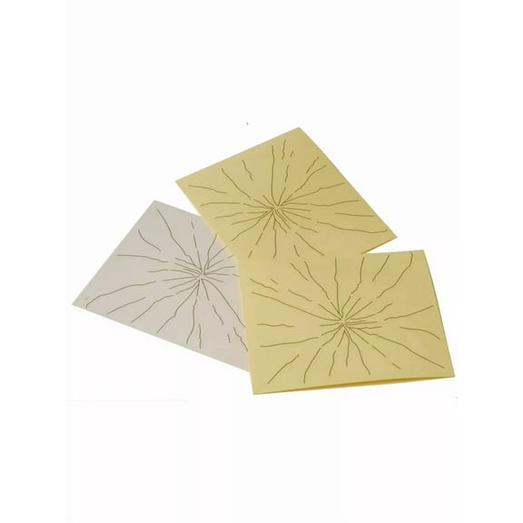 Car Truck Van Adhesive Broken Window Sticker Funny Decoration