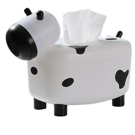 

Egebert Cute Tissue Box Holders Cow Shape Decorative With Cute Toothpick
