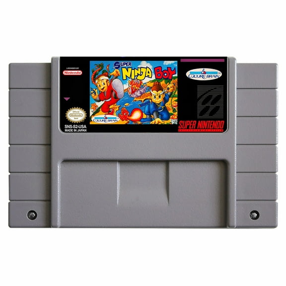 SNES Games Cartridge Super Ninja Boy