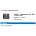 thumbnail image 2 of Radiator - Compatible with 2005 - 2009 Land Rover LR3 2006 2007 2008, 2 of 2