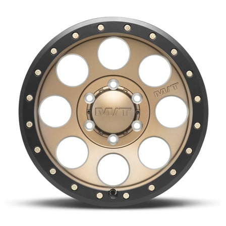 1 Mickey Thompson 17x9 5X5.50 -12 Classic Pro Bronze Satin Bronze with Black Lip Wheel Rim