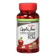 Ultra Apple Lean Cider Vinegar Diet Plan Rapid Release Capsules 101 Ea