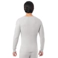 thumbnail image 4 of Fruit of the Loom Men's Thermal Waffle Crew Top, 3-Pack, Sizes S-5XL, 4 of 27