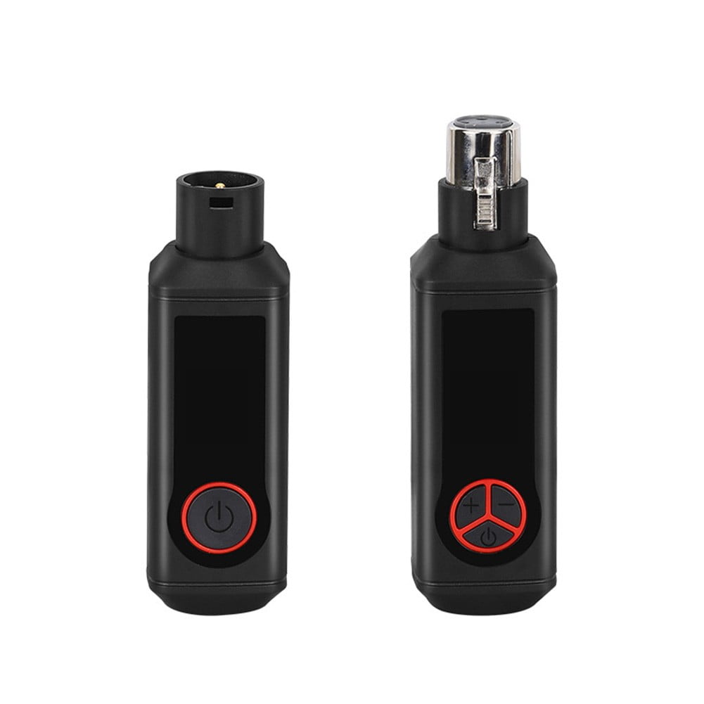 2.4GHz Wireless Microphone System Wired Dynamic Coil Condenser Mic Converter 1/2 Rechargeable XLR Transmitter Receiver Mic Parts