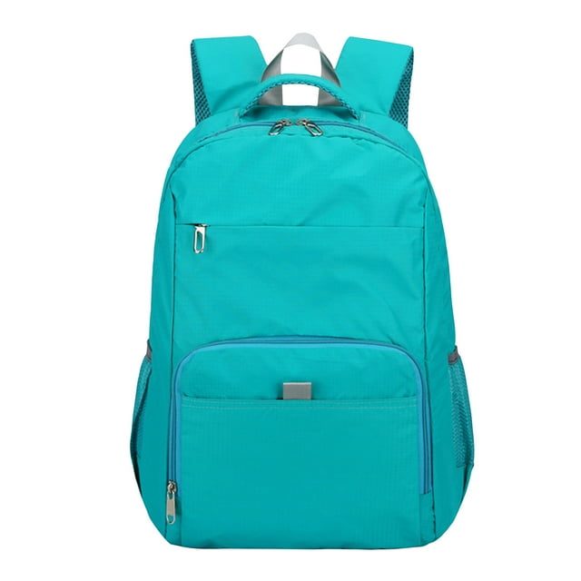 Petit Sac à Dos de Randonnée 20 L Pliable et Compact pour Voyage avec Nylon Résistant à l'Eau et Fermetures Éclair Robustes