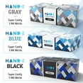 thumbnail image 2 of Hand-E Nitrile Gloves (L -200 Count) 3 Mil, Blue Disposable Latex Free and Powder Free Medical and Household Gloves, 2 of 9