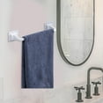 thumbnail image 5 of WLPZXP Bathroom Over Cabinet Towel Bar Hanger Strong Carrying Capacity Rack Sturdy Hand short white, 5 of 7