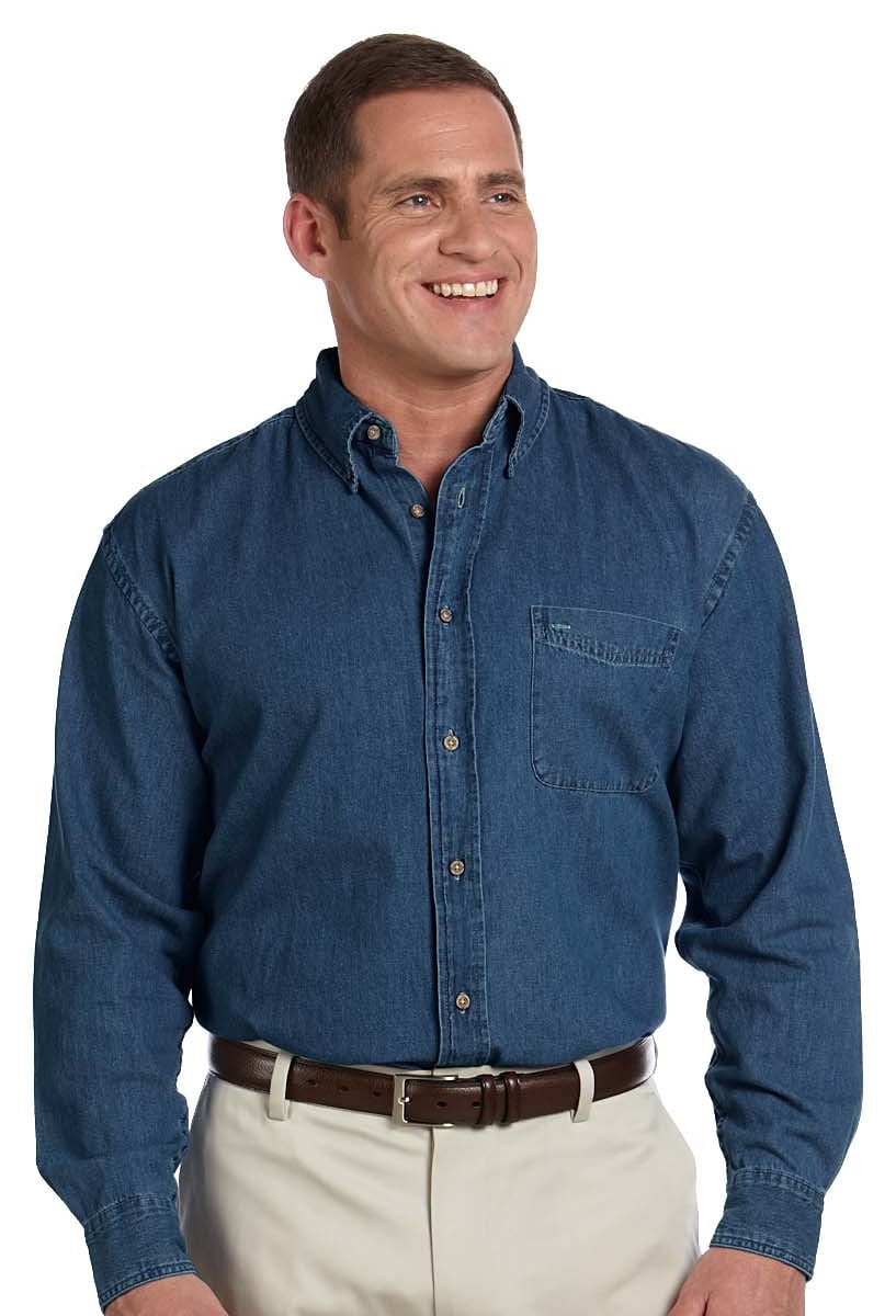 mens 3x denim shirt