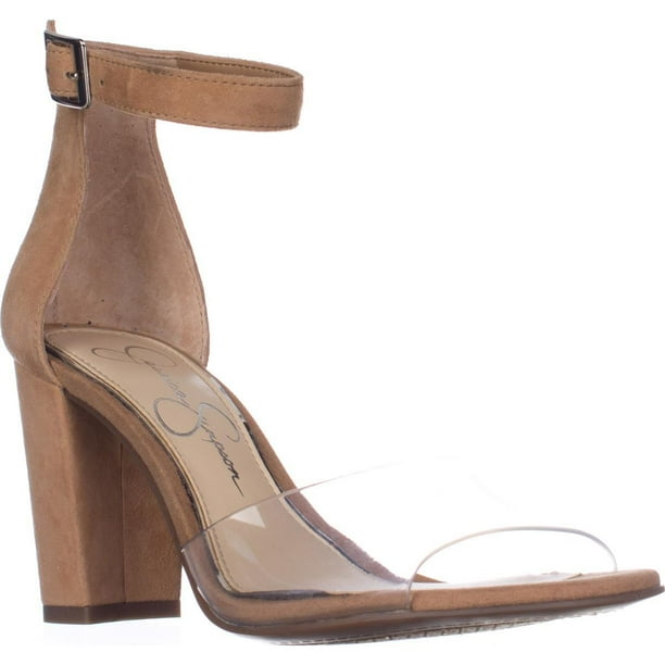 clear heels jessica simpson