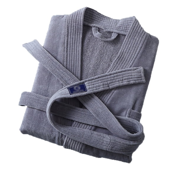 Women's Soft Spa Long Kimono Bathrobe,100% Cotton Terry Robe Unisex, Hotel Long Bathrobe For Ladies Sleepwear