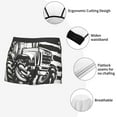 thumbnail image 3 of Fotbe American Tractor Men’s Total Support Pouch Boxer Briefs, X-Temp Cooling, Moisture-Wicking Underwear, Regular, Long-leg and Trunk-XX-Large, 3 of 5