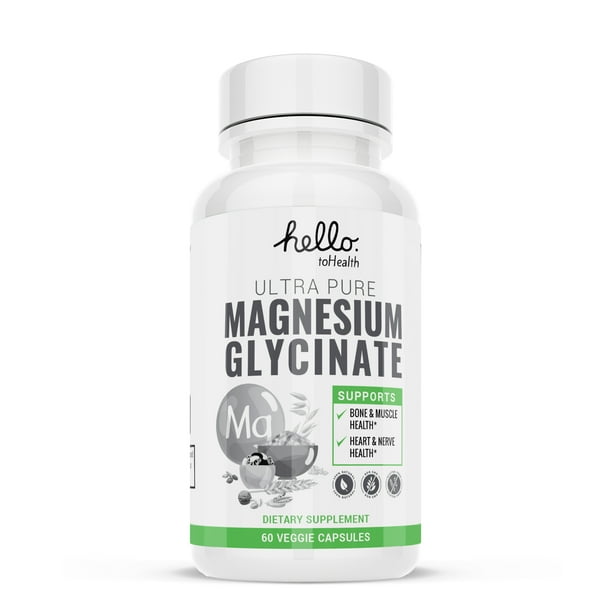 Complete Magnesium Glycinate (400mg) Stress Relief and Sleep