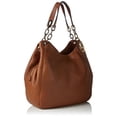 thumbnail image 4 of Women's Large Fulton Shoulder Tote Leather Top-Handle Hobo - Luggage, 4 of 6