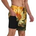 thumbnail image 2 of Fotbe Golden Sunflower In Field Traje de Baño para Hombre – Shorts de Natación de Secado Rápido con Forro y Bolsillos-XX-Large, 2 of 6