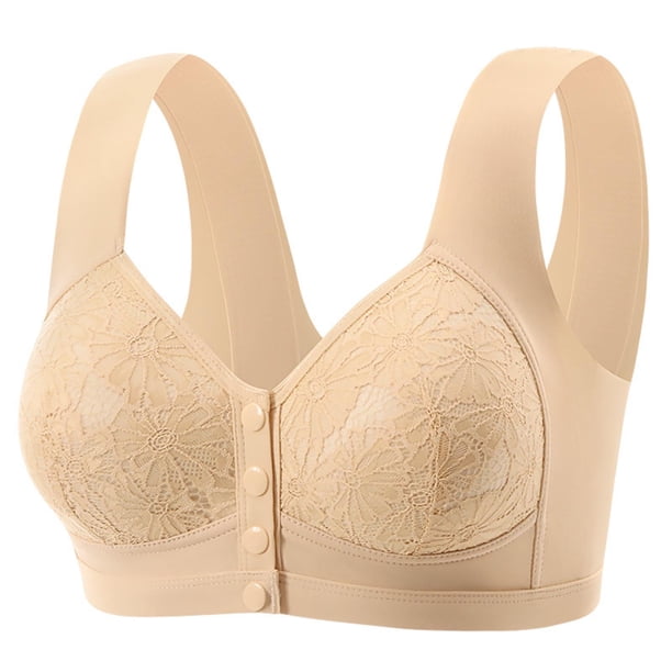Plus Size Ropa Interior sin Costuras para las Mujeres Hielo Seda Sujetador Inalámbrico sin Bordes Reunidos Ropa Interior Diaria Ajustable Transpirable