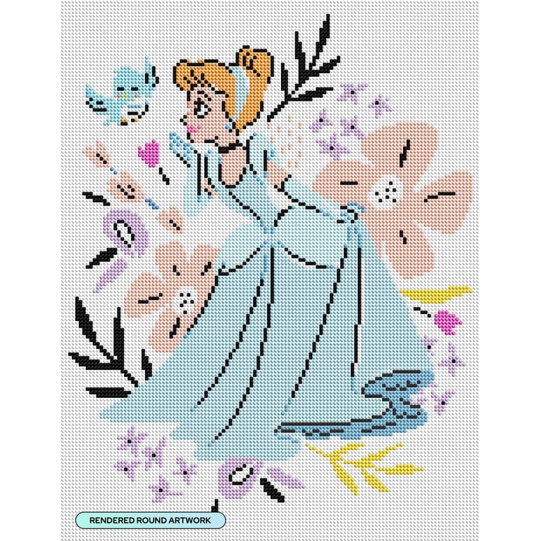 DIAMOND ART CLUB® Cinderella - A Wish Come True Diamond Painting