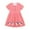 Red, variant on Toddler Girl Dress Short Sleeve Cotton Floral/Dots Print Casual Cute Summer Clothes for Girls 2-8 Years (4 Years, Red)