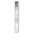 thumbnail image 2 of ArtToFrames 4" x 37" White Square Star Emboss Picture Frame, 4x37 inch White Wood Poster Frame (WOM-5125),  Pack, 2 of 7