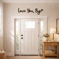 thumbnail image 4 of Letrero de madera con texto «Love You Bye» para decoración del hogar, 4 of 9