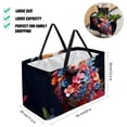 thumbnail image 2 of Floral Animal Reusable Foldable Oxford Cloth Storage Bins: Large Capacity Shopping Bags for Laundry and More, 2 of 7