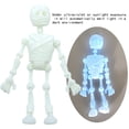 thumbnail image 2 of TIELUTT Skeleton Fridge 3D Printed Funny Skeleton Fridge Mini Fridge with Movable Joints Color X Pole 50 Mm Vise Stand Heavy Duty Woodworking Vise Wrapping Clamps Woodworking Clamp Rack, 2 of 4