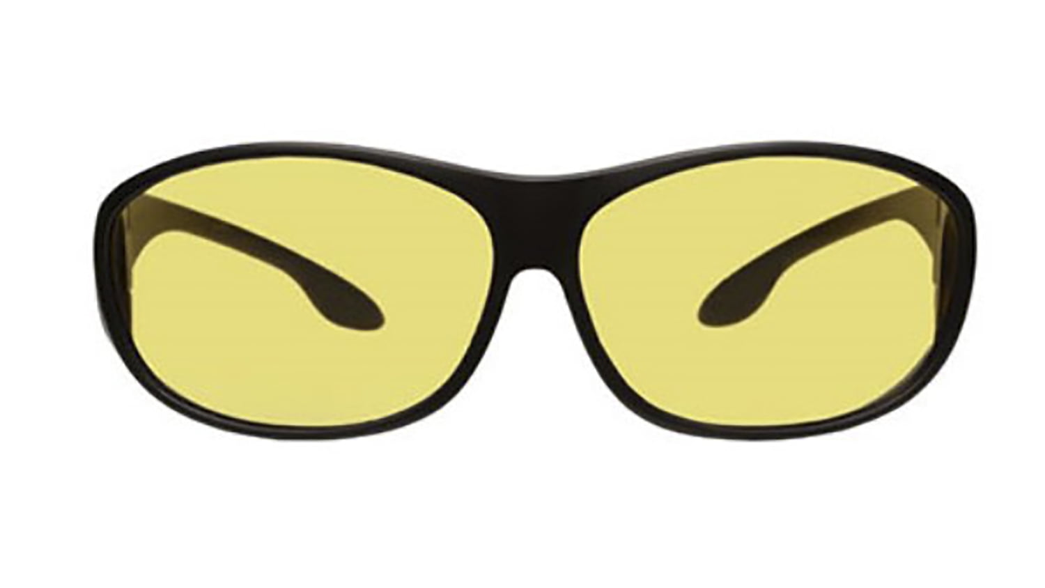 Solar Shield Dioptics Rectangle Black Sunglasses