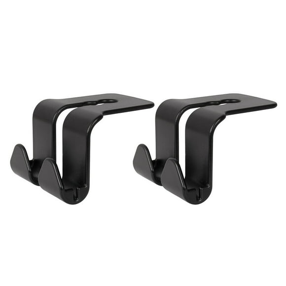 KAKOWELY 2 Pcs Car Seat Back Hooks Vehicle Headrest Hangers Auto Universal Seat Hooks,3.54"X3.15"X2.36"