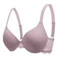 thumbnail image 2 of Antinious Women Lace Rear Closure Underwire Cozy Comfortable Everyday Bras, 2 of 5