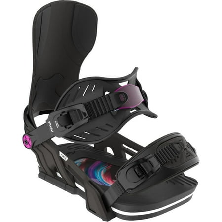 Forte Snowboard Bindings - Women's - 2024/2025 BLACK S/M