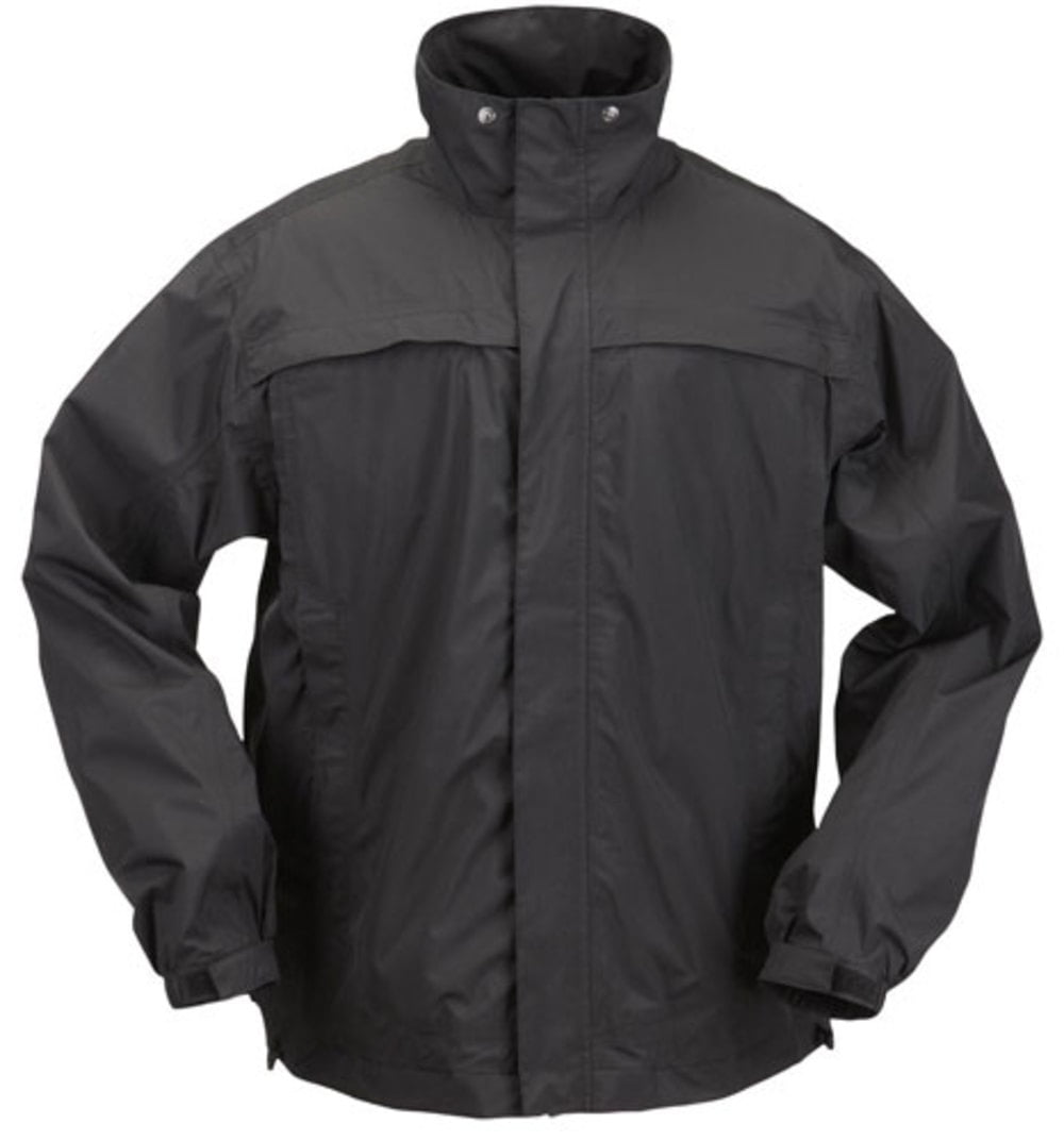 Tac Dry Rain Shell Jacket, Black by 5.11 Tactical