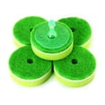 thumbnail image 1 of HEANUJJ 5Ud Scrub Sponge Verde Para Cocina Con Doble Y Superficie Antideslizante Duradera, 1 of 2