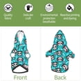 thumbnail image 6 of Cauagu Cartoon Dog And Cat Pattern Winter Pet Hoodie Sweatshirts- Dog Hoodie Sweater with Leash Hole - Cute Dog Hoodie - Pet Clothes Puppy Cat Custume -X-Large, 6 of 8
