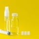 thumbnail image 3 of Adaptador de dispensador de perfume recargable (60 unidades): Herramienta de recarga de botellas de spray de plástico transparente, convertidor de atomizador para exteriores, a prueba de fugas., 3 of 5