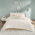 thumbnail image 4 of Urban Habitat Callie Pom Pom Twin-Twin XL Duvet Cover Set in Multi-Color, 4 of 4