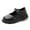 Black, variant on Girls Mary Jane Platform School Uniform Dress Shoes Party Oxford Pumps for Toddler/Little Big Kid Black 2.5-3