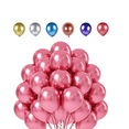 thumbnail image 1 of Decoracion Fiesta Cumpleaños #12 Metal Globos 50 Xtellar rosa, 1 of 3