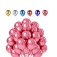 thumbnail image 1 of Decoracion Fiesta Cumpleaños #12 Metal Globos 50 Xtellar rosa, 1 of 3