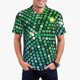 thumbnail image 1 of Fotbe Green Disco Lights Camiseta Polo de Golf para Hombre con Estampado – Camisa Deportiva Transpirable con Cuello Abotonado-Large, 1 of 6