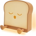 thumbnail image 1 of Toast Night Light, Sweet LED Toast Lamp con linda cara siempre sonriente, Dormitorio Lámparas de mesa Ideas de regalos de graduación, Dormir JAMW Sencillez, 1 of 5