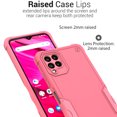 thumbnail image 6 of CoverON For TMobile REVVL 6 Pro 5G/ T-Mobile REVVL 6x Pro 5G Phone Case, Military Grade Heavy Duty Rugged Cover Grip, Pink, 6 of 10